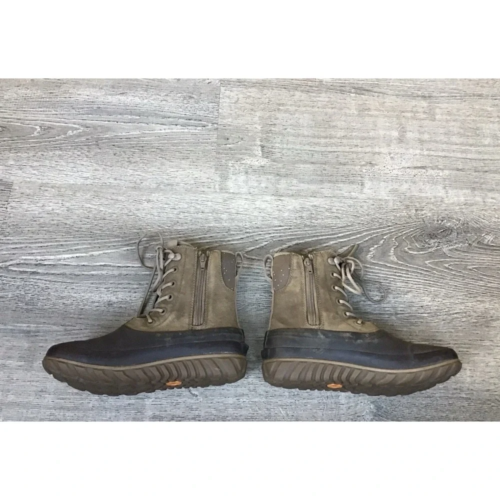 Bogs Womens Classic Casual Tall Leather Size 6 Neo-Tech Winter Boots 72548-240
